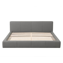 Load image into Gallery viewer, Stylish Upholstered Bed With Birch Wood Frame