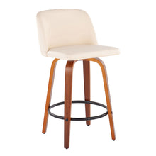 Load image into Gallery viewer, Toriano - Mid Century Modern, Counter Stool (Set of 2)