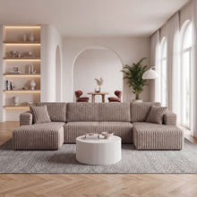Load image into Gallery viewer, U-Shape Modular Sectional Sofa For Living Room