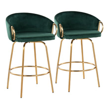 Load image into Gallery viewer, Claire - Contemporary & Glam Counter Stool (Set of 2)