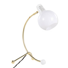 Load image into Gallery viewer, Eileen - Contemporary Task Lamp - Gold / White