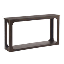 Load image into Gallery viewer, Console Table With Open Arch Cutouts For Living Room Hallway - Espresso