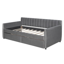 Load image into Gallery viewer, Upholstered Daybed With Slat Support
