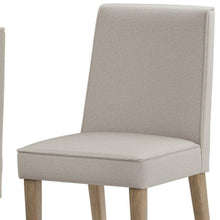 Load image into Gallery viewer, Wood Dining Parsons Chairs (Set of 2) - Natural / Brown
