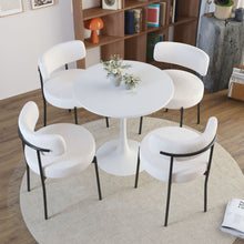 Load image into Gallery viewer, Mid-Century Modern Dining Chair With Curved Backrest