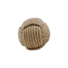 Load image into Gallery viewer, Jute Decorative Orb Tabletop Sculpture (Set of 2) - Natural