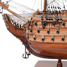 Load image into Gallery viewer, Hand Painted Model Boat (624632) - Light Brown