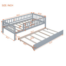 Load image into Gallery viewer, Multi Functional Wooden Daybed Bed