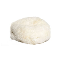 Load image into Gallery viewer, Short-Hair Sheepskin Bean Bag - White
