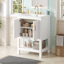 Load image into Gallery viewer, Modern Bathroom Vanity With Elegant Twill Design