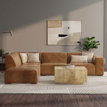 Load image into Gallery viewer, Rex - Handcrafted Sectional Sofa And Ottoman