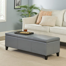 Load image into Gallery viewer, Glouster - Contemporary Storage Ottoman