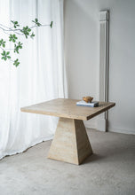 Load image into Gallery viewer, Square Dining Table With Pedestal Base