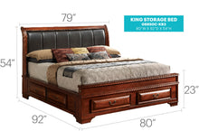 Load image into Gallery viewer, Lavita - Storage Bed