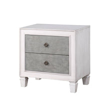 Load image into Gallery viewer, Katia - Weathered Night Stand - Gray / White