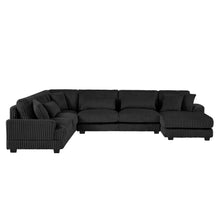 Load image into Gallery viewer, Oversized Sectional Sofa U - Shaped Sofa Couch Modern Sofa Upholstered In Soft With A Chaise Lounge For Living Room