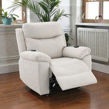 Load image into Gallery viewer, Chriki - Power Motion Recliner & Lift Heating Massage Chair - Beige