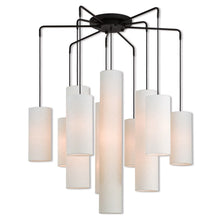 Load image into Gallery viewer, 43" Multi Light Dimmable Chandelier With Shades - Bronze