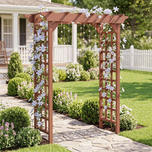 Load image into Gallery viewer, Wedding Arbor With Trellis Design