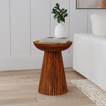 Load image into Gallery viewer, Waters - Round Accent Side Table - Honey