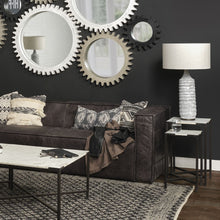 Load image into Gallery viewer, Lamp Base LED With Beige Shade - Gray