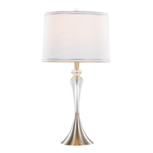 Load image into Gallery viewer, Ashland - Contemporary Crystal Table Lamp (Set of 2) - Clear Crystal / Nickel / White