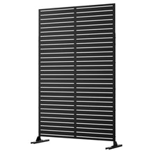 Load image into Gallery viewer, Three Panel Screen Room Divider (562882) - Black