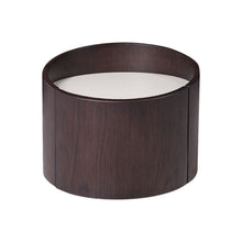 Load image into Gallery viewer, 17" Solid Wood Round End Table - Dark Brown