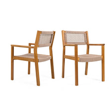 Load image into Gallery viewer, Outdoor Dining Patio Chairs (Set of 2)