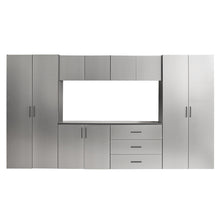 Load image into Gallery viewer, Astro Series - Garage Cabinet Set A With Soft Closing Drawers - Metallic Gray