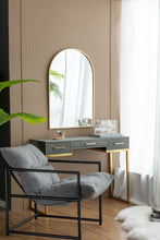 Load image into Gallery viewer, Arched Mirror With Metal Frame, Wall Mirror For Living Room Bedroom Entryway