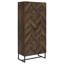 Load image into Gallery viewer, Gunderson - 8 Shelf Accent Cabinet - Oak