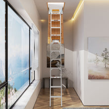 Load image into Gallery viewer, Household Aluminum Attic Ladder
