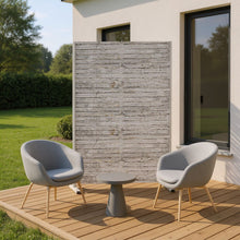 Load image into Gallery viewer, Three Panel Screen Room Divider (562812) - White