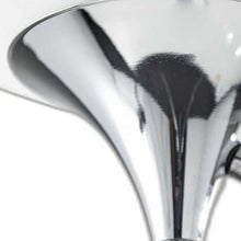 Load image into Gallery viewer, Modern Thick Pole Torchiere Floor Lamp - Silver