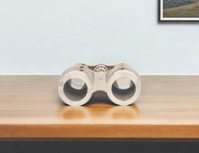 Load image into Gallery viewer, Hand Painted Decorative Binocular Tabletop Sculpture - Brass