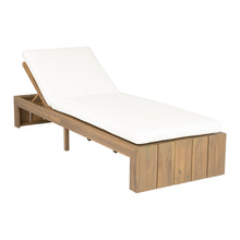 Load image into Gallery viewer, Adjustable Outdoor Chaise Lounge Patio Recliner With Removable Cushion