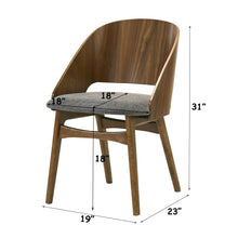 Load image into Gallery viewer, Delmon - Side Chair (Set of 2) - Dark Walnut