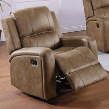 Load image into Gallery viewer, Modern Style Manual Recliner With Square Arms And Tufted Design