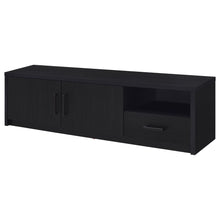 Load image into Gallery viewer, Ian - 2 Door TV Stand Media Console With Storage - Black