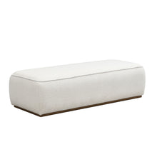 Load image into Gallery viewer, Grainy Footstool For Home - Beige