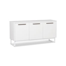 Load image into Gallery viewer, 59" Accent Cabinet With Six Shelves - White