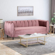 Load image into Gallery viewer, Miranda - Modern Glam Velvet 3 Seater Sofa