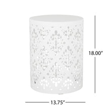 Load image into Gallery viewer, Outdoor Metal Modern Design End Table
