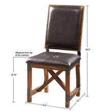 Load image into Gallery viewer, Lancaster - Dining Chair Upholstery - Chocolate