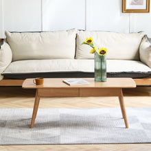 Load image into Gallery viewer, Low Table, Coffee Table With Storage Shelf - Natural