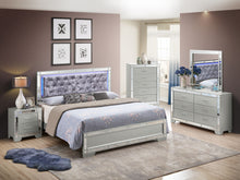 Load image into Gallery viewer, Madison - Upholstered Bed With LED