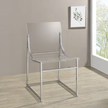 Load image into Gallery viewer, Hartsell - Dining Side Chair (Set of 2) - Chrome