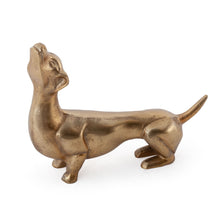 Load image into Gallery viewer, Dachshund Dog Tabletop Sculpture - Gold