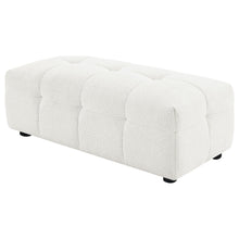 Load image into Gallery viewer, Sooke - Rectangular Ottoman - Off White
